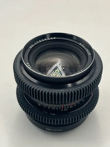 Lente Soligor 35mm F2 Mount MD (minolta)