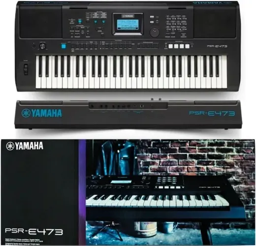 Vendo um teclado psr473 na caixa ainda!