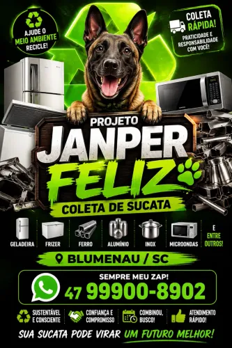 Faço coletas de sucata