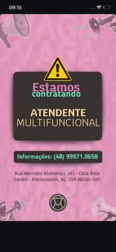 vagas centro floripa