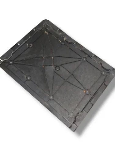 Suporte de placa carga perigosa carreta caminhão 33X42 