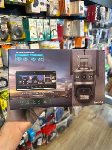 CÂMERA DE SEGURANÇA IP WIFI P11-QQ6 6MP LENTE DUPLA - iCSee