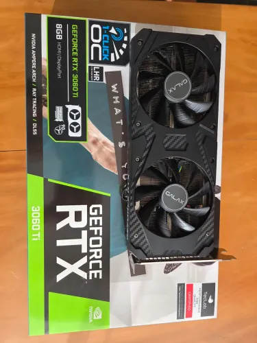 Placa De Video Galax Geforce Rtx 3060 Ti 1-click Oc Plus 8gb