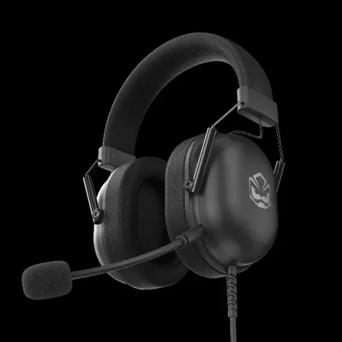 HEADSET GAMER PCYES KAMAR BLACK VULCAN USB MICROFONE HGKM50BV - LOJA DADO DIGITAL