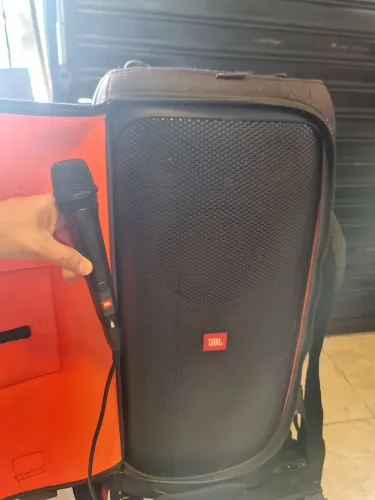Caixa e microfone original JBL 310