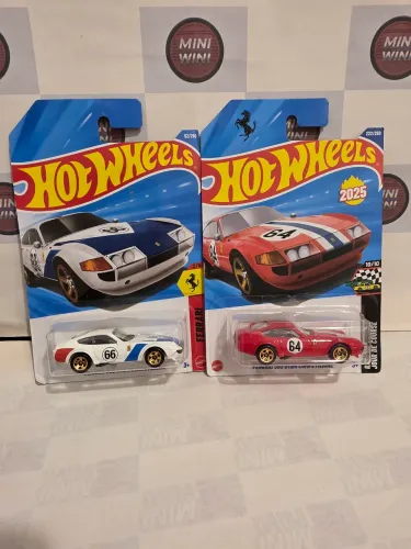 Hotwheels Kit c/2 Ferrari 365 GTB4 Competizione