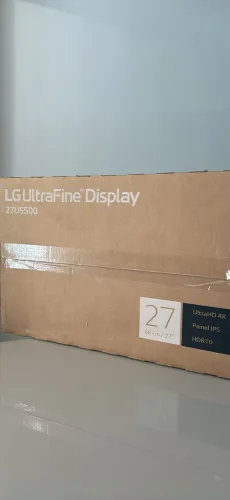 Monitor LG UltraFine? - Tela IPS UHD 4K 27", HDR10, DCI-P3 90%, Dynamic Action 27US500-W.