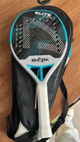 Raquete Shark Elite Pro 2025! Lacrada