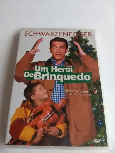 DVD - Um Heroi de Brinquedo - Arnold Schwarzenegger