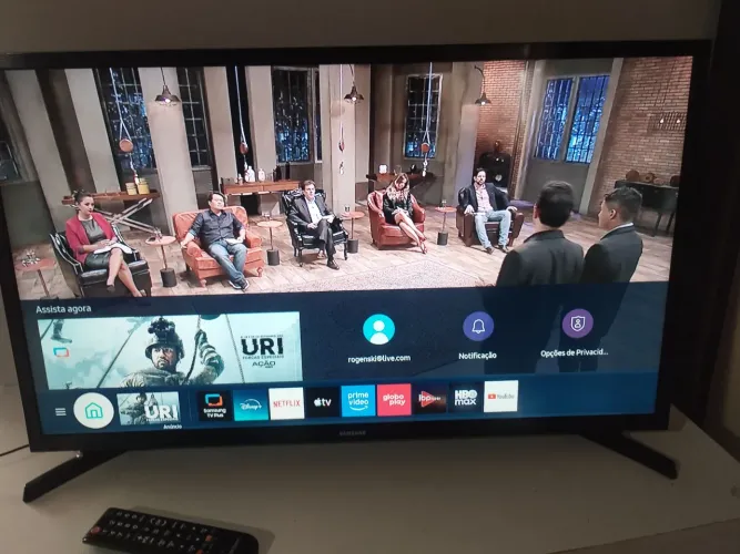 Tv Samsung 32 smartv semi nova
