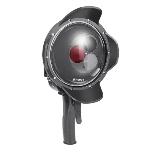 Dome com Filtro de Mergulho para GoPro Hero5 6 7 Black Shoot