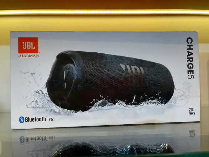 Caixa de som original JBL charge 5 black