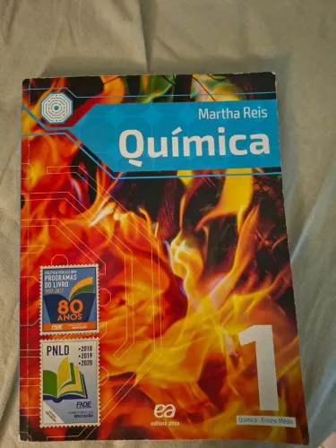 Livro de química volume 1 Martha reis