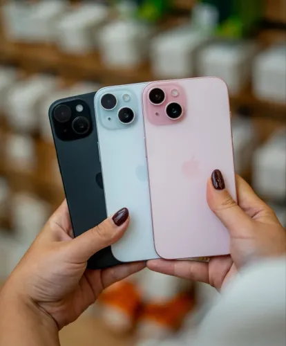 IPHONE 15 PLUS 128GB, LOJA NO RIOMAR, ACEITAMOS SEU IPHONE USADO.