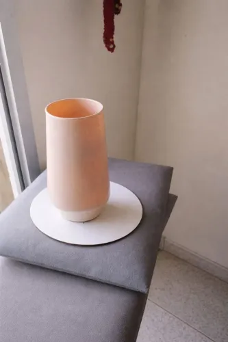 Vaso nude e Cristal para plantas artificiais