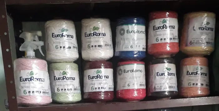 Barbantes para croche e artesanato