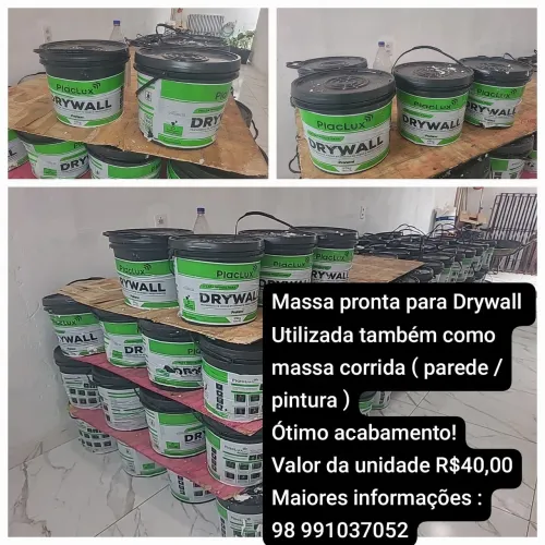 Massa para Drywall (Massa corrida) Últimas Unidades!!