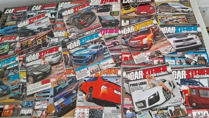 77 revistas CarStereo 2004 a 2012