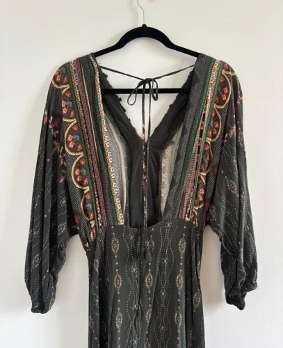 Vestido longo farm 