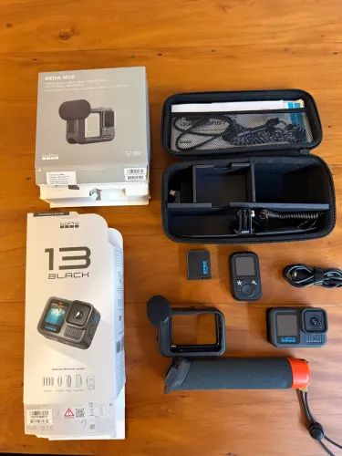 Vendo GoPro HERO 13 Black com menos de 2 meses de uso