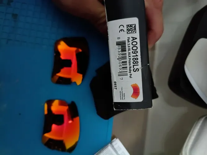 lente Oakley XL Ruby Prizm Polarizada