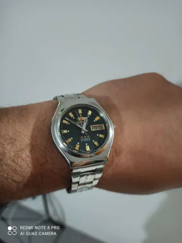 Relógio orient automático 3 estrelas 