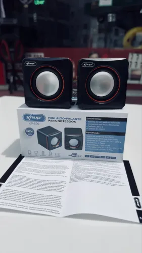 Caixa de Som para Computadores 3W x2 Rms
