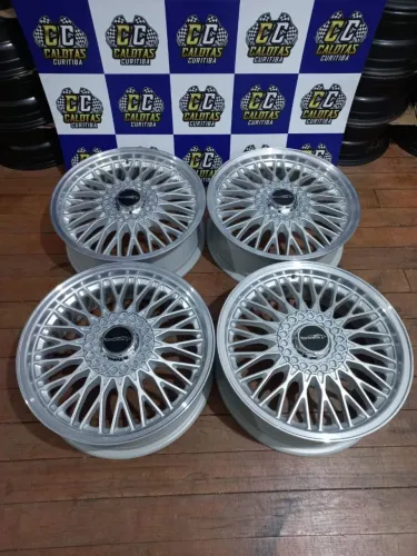 Rodas BBS aro 17 novas rodas 4 furos de liga leve $3.499 no pix ou 12x$349 no cartão