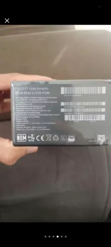 Vendo ou troco por superior com volta minha um Poco F7 Ultra 512Gb 16Gb Ram