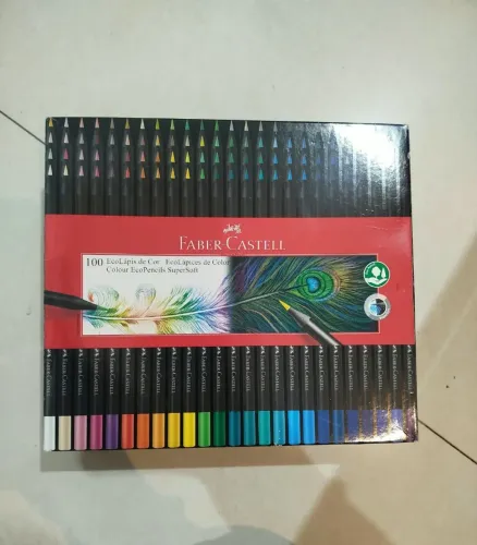 Estojo lapis faber castell