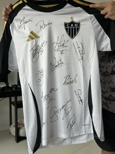 Camisa Atlético Mineiro 2024 Autógrafada / Colecionador