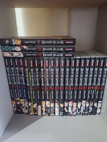 Coleção completa Demon Slayer - kimetsu no yaiba