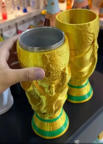 Taça Para Copo Stanley Copa do Mundo