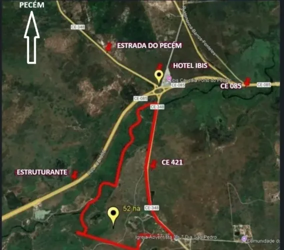 Terreno pecem 