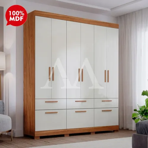 GUARDA ROUPA CASAL PORTO 6P
