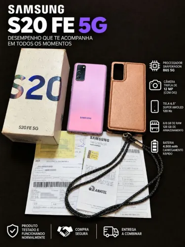 OPORTUNIDADE - Samsung Galaxy S20 FE 5G!