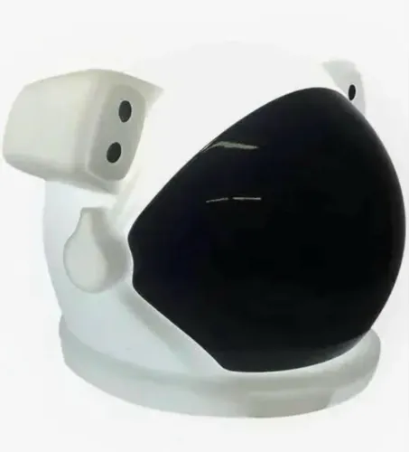 luminária capacete astronauta 3d bivolt