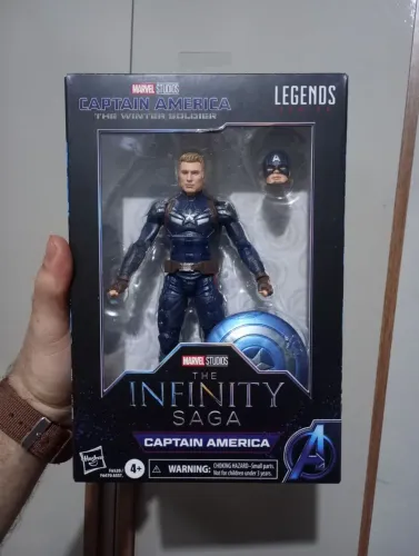 Capitão América Marvel Legends infinity saga