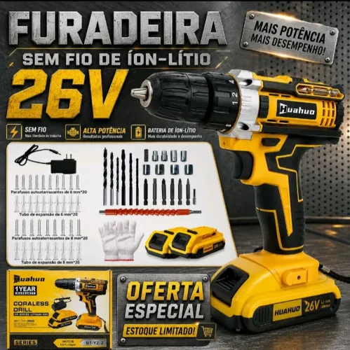 PARAFUSADEIRA Multi funções