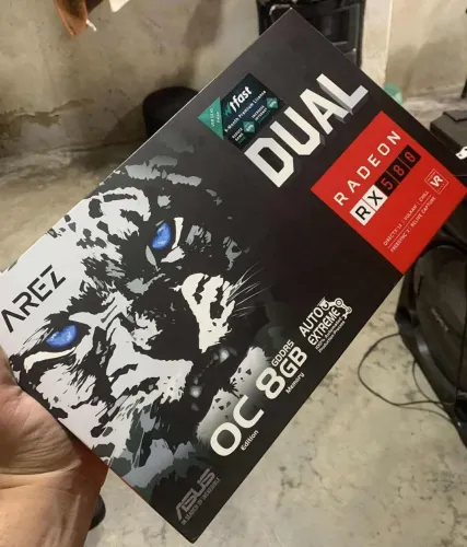 Placar de vídeo RX 580
