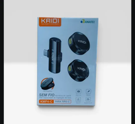 Microfone de lapela