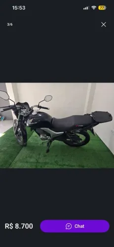 Moto cg Titan cara de gato 150cc