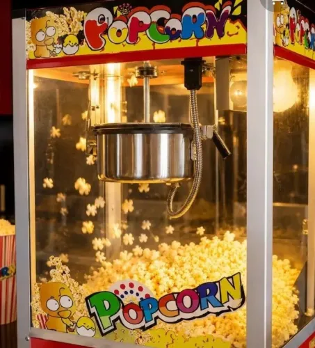 Estação de Pipoca de cinema para festas