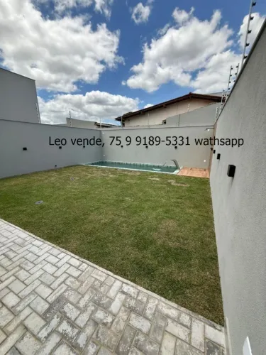 Leo vende, bairro Sim, 4 suítes, closet, piscina e goumert