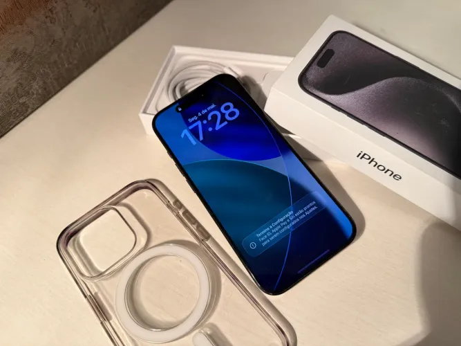 iPhone 15 Pro Black Titanium 256GB