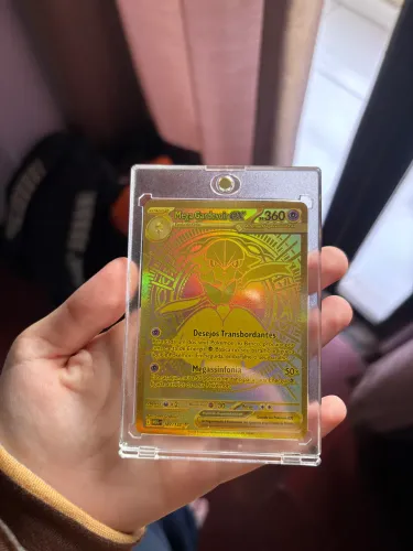 Carta Pokemon Mega Gardevoir EX Dourada (187/132)