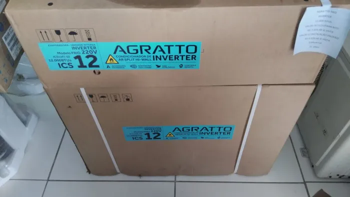 Ar condicionado agratto Neo 12 mil btus inverter