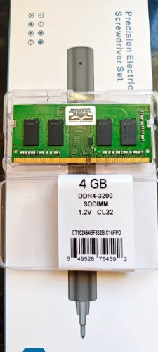 Memória ram DDR 4 Samsung 4 Gigas