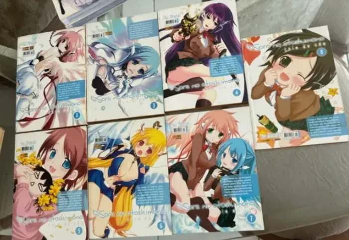 SORA NO OTOSHIMONO - VOLUMES 02 AO 08 | MANGÁS