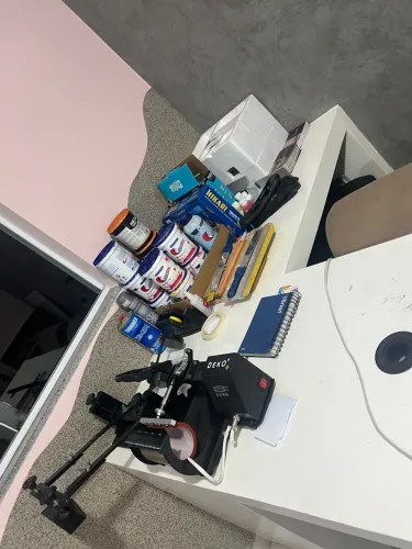 KIT MATERIAIS E FERRAMENTAS COMUNICAÇÃO P CAMISETAS